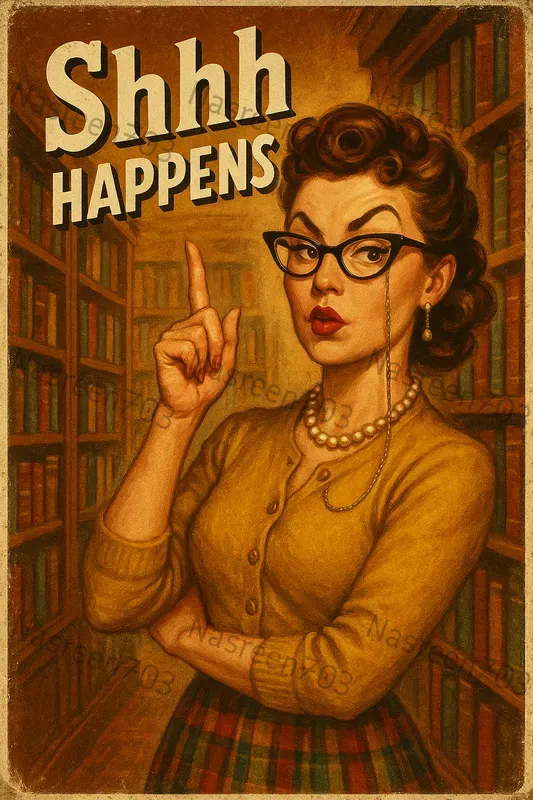 1950s Vintage Posters With Quote
