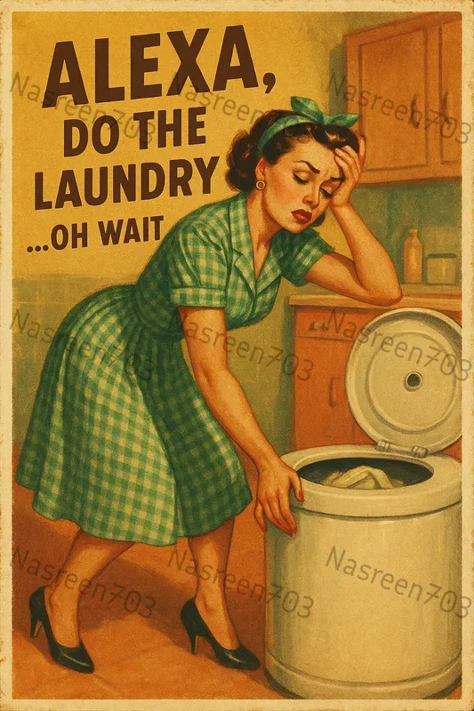 1950s Vintage Posters With Quote