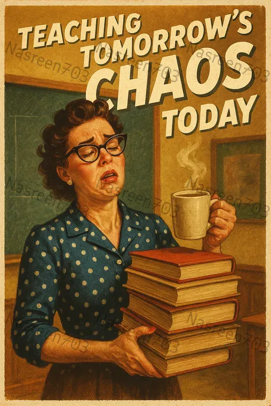 1950s Vintage Posters With Quote