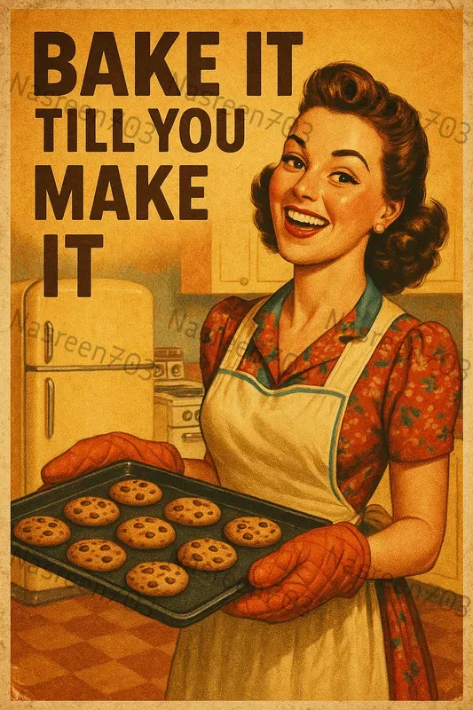1950s Vintage Posters With Quote