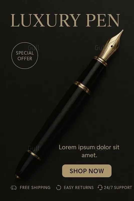 Luxury Singleproduct Promotional Flyers