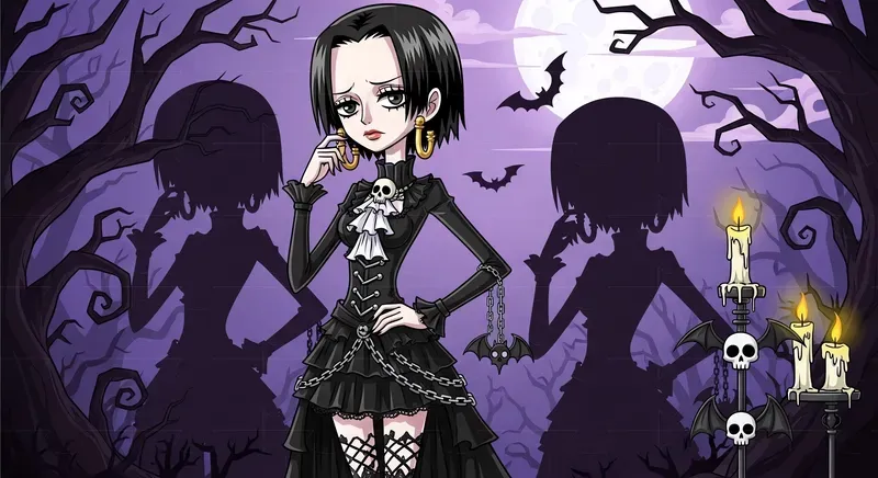 Dark Gothic Cartoon Magic
