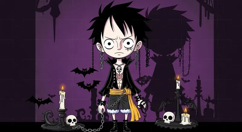 Dark Gothic Cartoon Magic