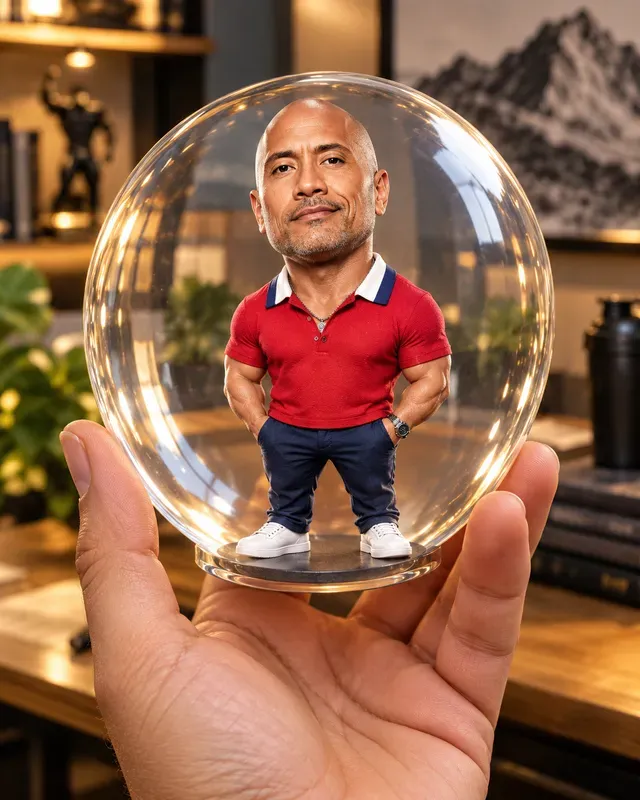 Viral Crystal Chibi Portrait Generator