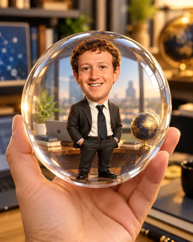 Viral Crystal Chibi Portrait Generator