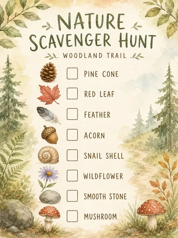 Nature Scavenger Hunts