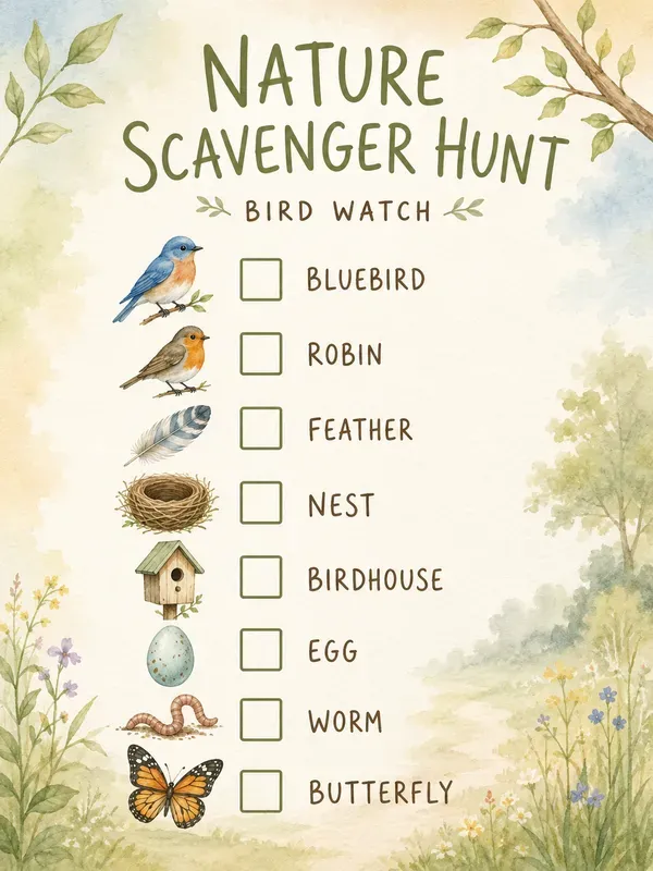 Nature Scavenger Hunts