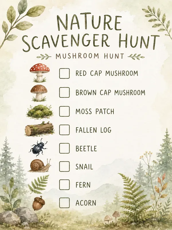 Nature Scavenger Hunts