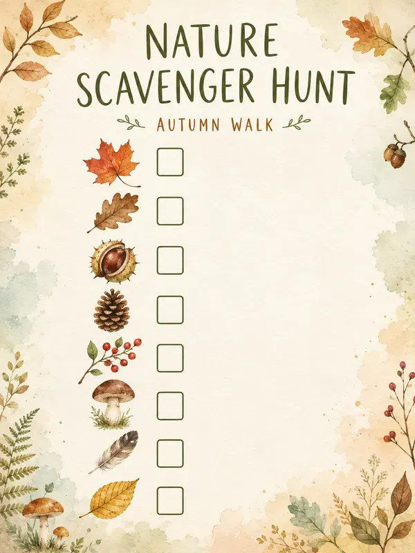 Nature Scavenger Hunts