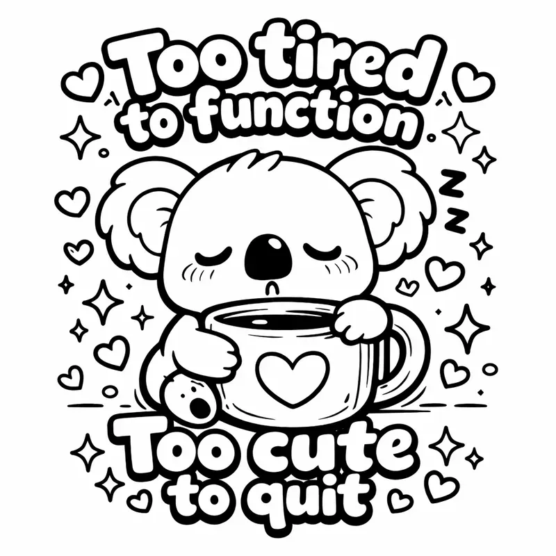 Cute Coloring Book Pages For Adults