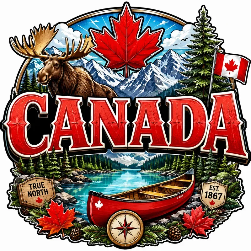 Travel Icons World Badges