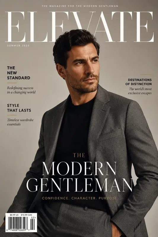 Premium Magazine Cover Generator