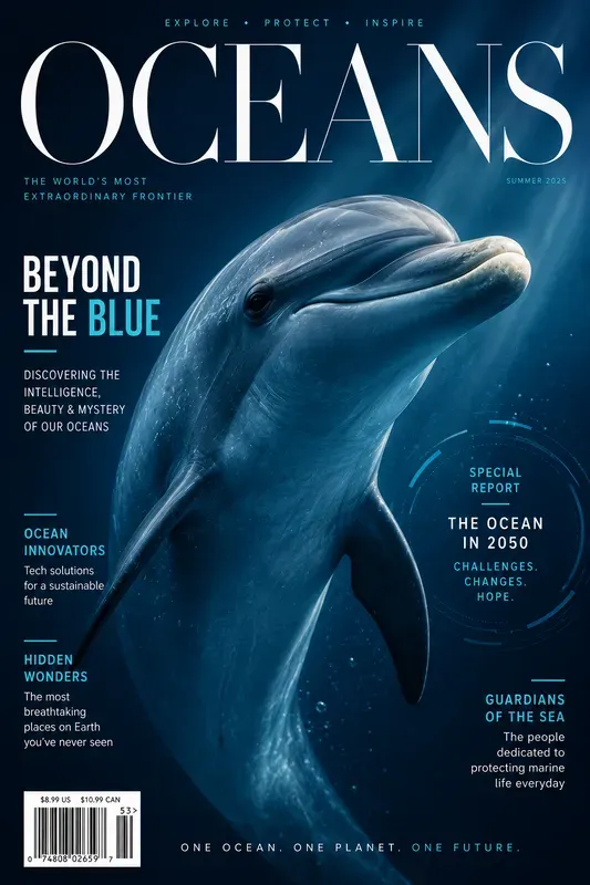 Premium Magazine Cover Generator