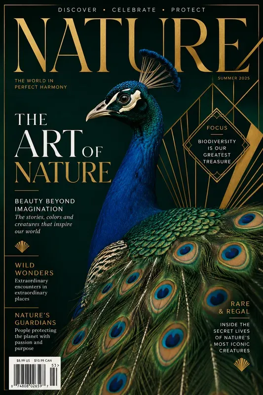 Premium Magazine Cover Generator