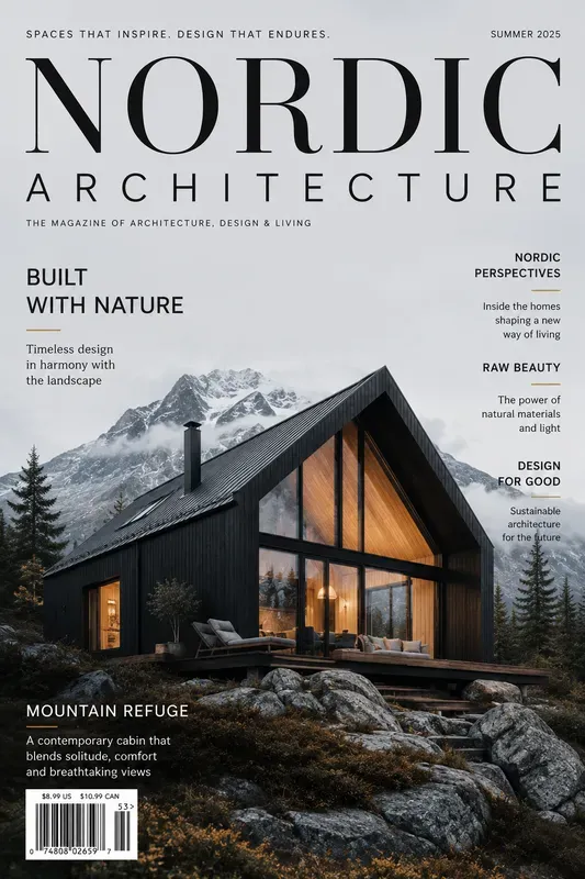Premium Magazine Cover Generator