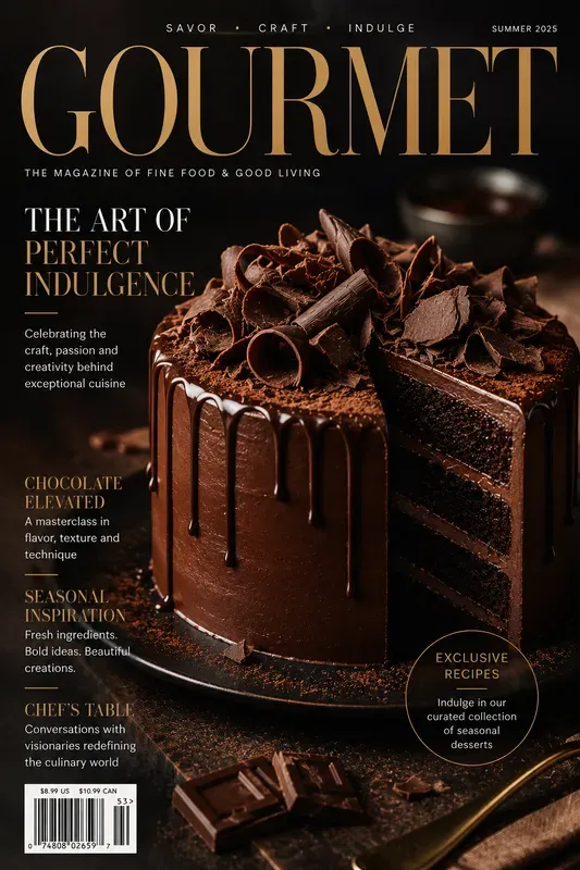 Premium Magazine Cover Generator