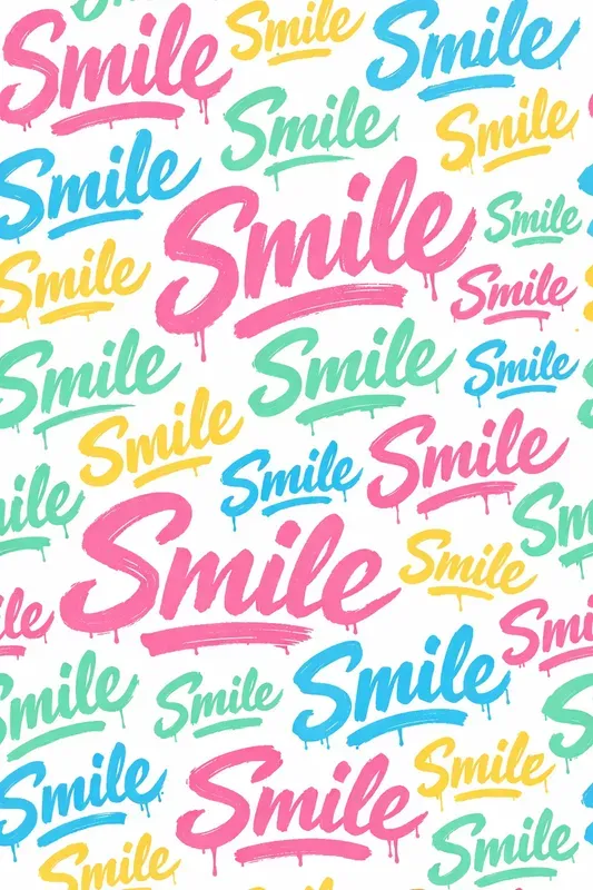 Seamless Graffiti Word Pattern Generator