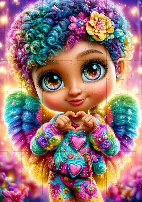 Cute Fairytale Character Poses