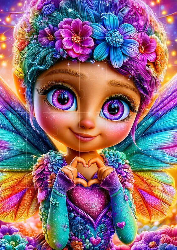 Cute Fairytale Character Poses