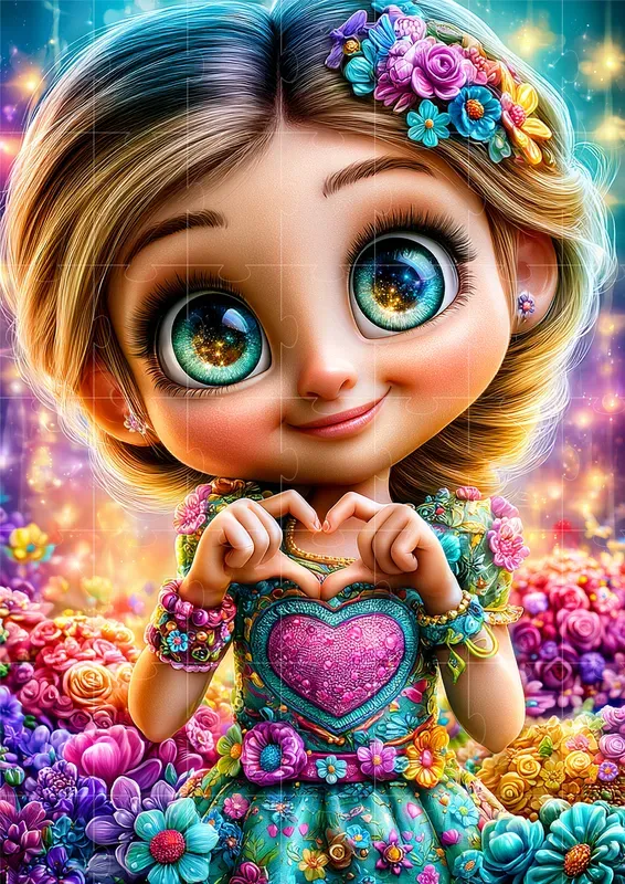 Cute Fairytale Character Poses