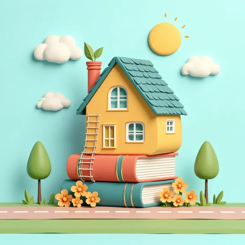 Cartoon Food Shaped Houses