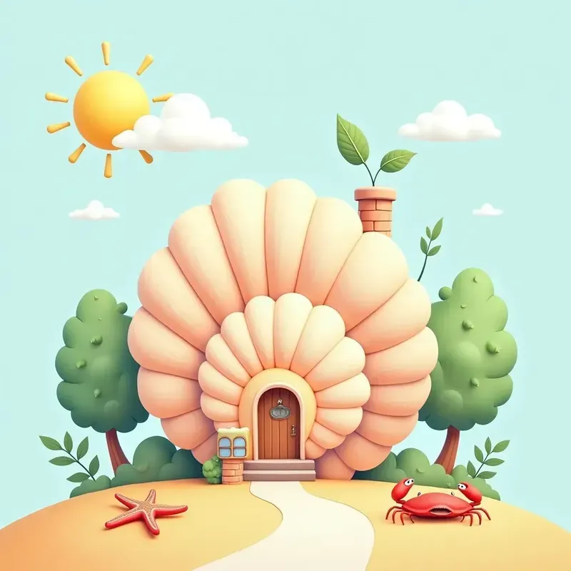 Cartoon Food Shaped Houses