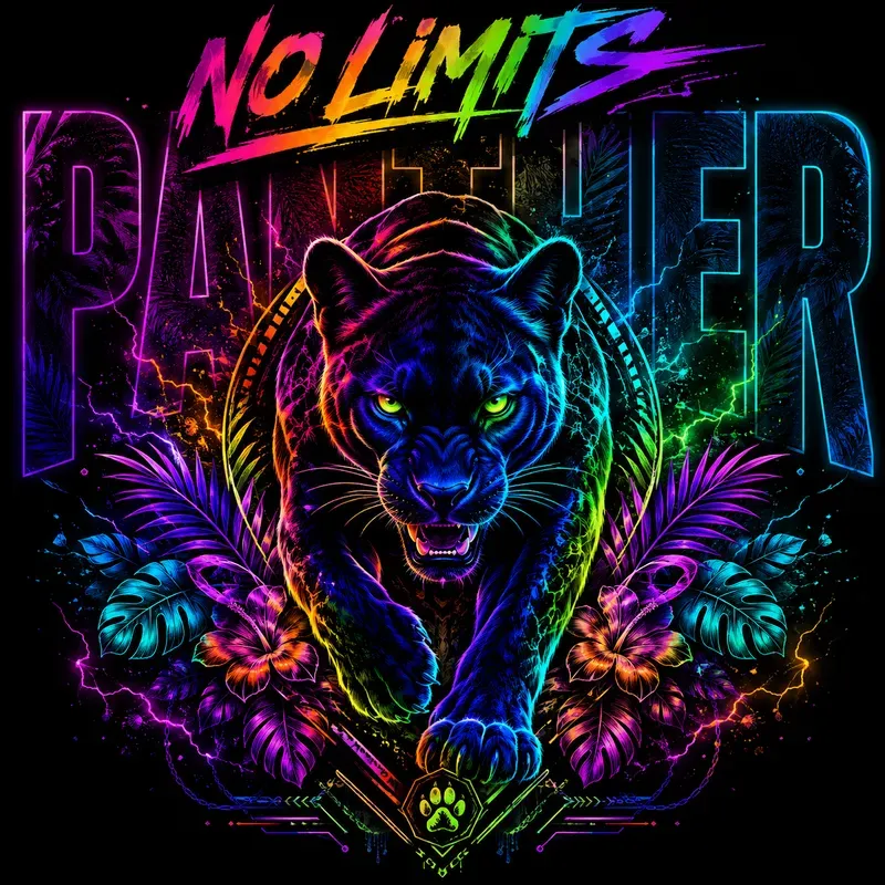 Neon Spirit Legends Tshirt Designs