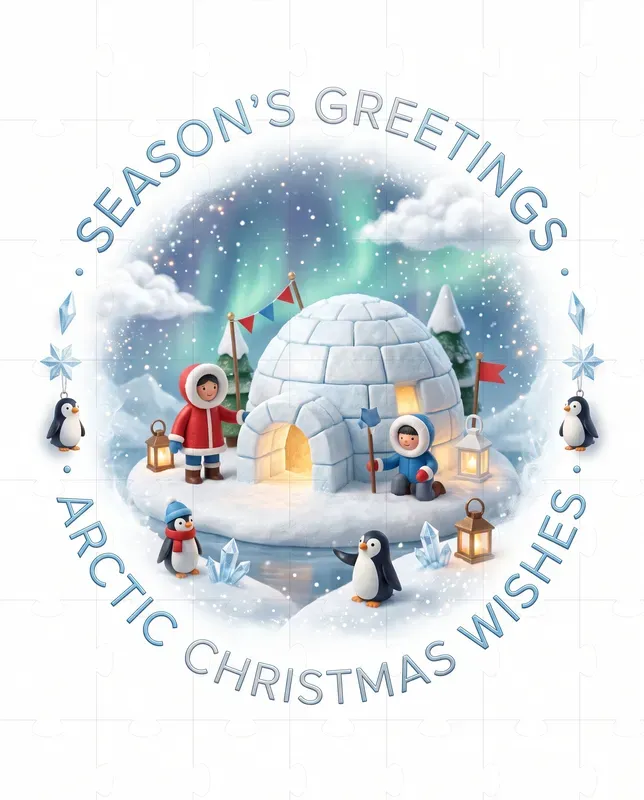 Miniature Christmas Card Generator