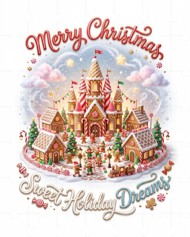 Miniature Christmas Card Generator