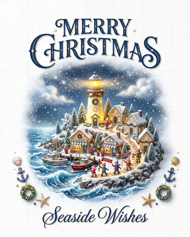 Miniature Christmas Card Generator