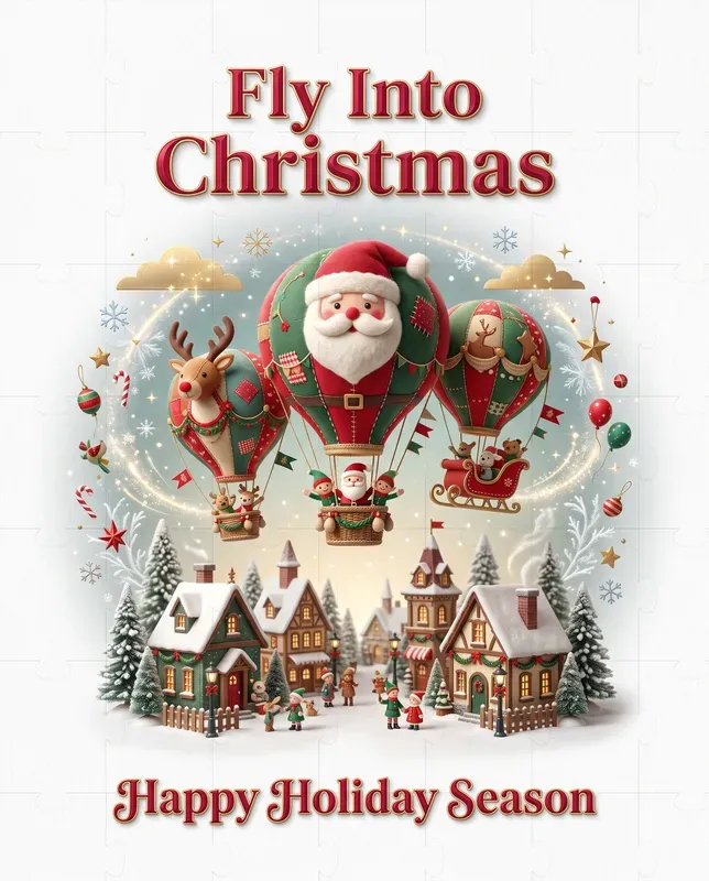 Miniature Christmas Card Generator