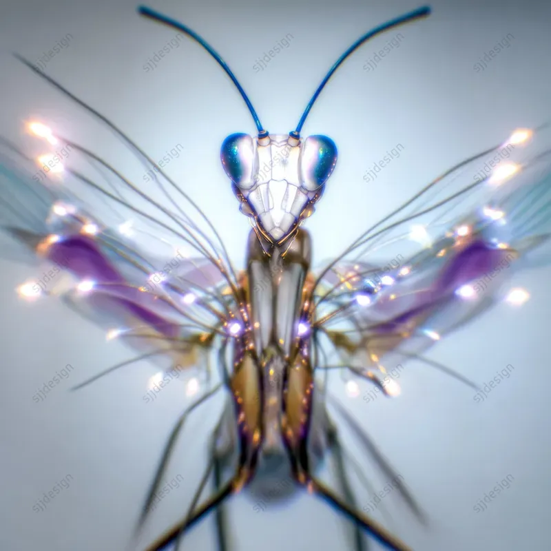 Luminous Kinetic Wireframe Art