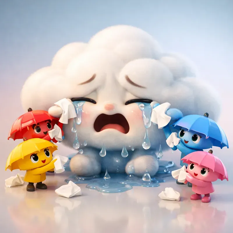 Whimsical 3D Emotion Characters Packs