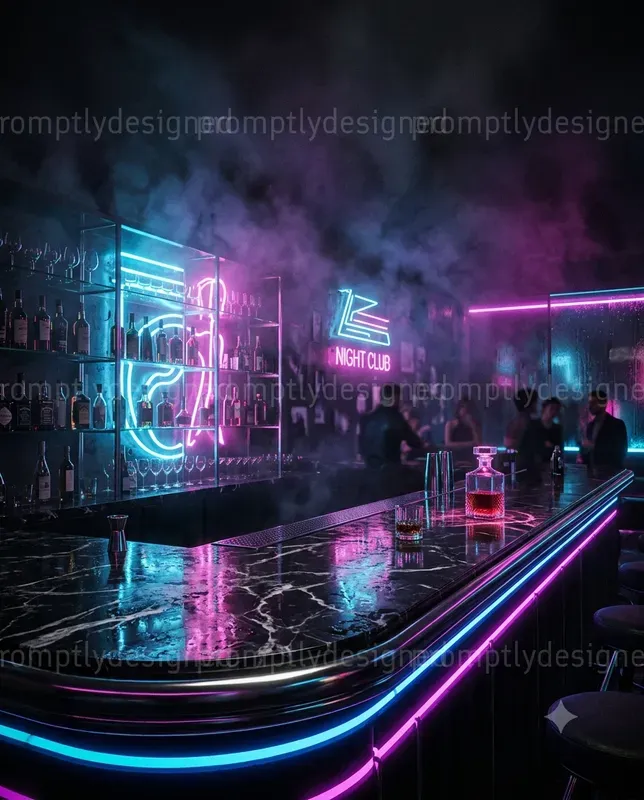 Neon Noir Backgrounds