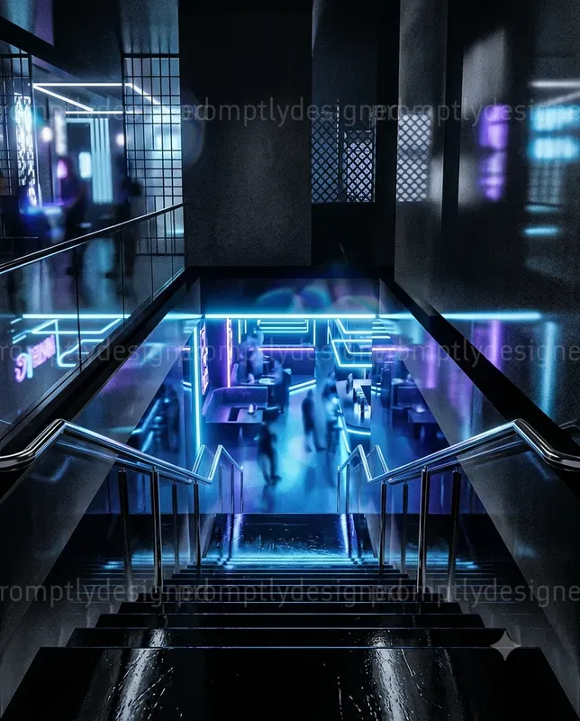 Neon Noir Backgrounds