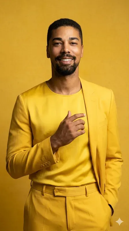 Monochromatic Studio Portrait Photography