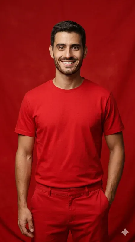 Monochromatic Studio Portrait Photography