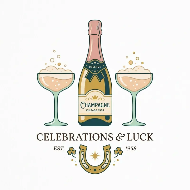 Retro Casino Cocktail Clipart Packs