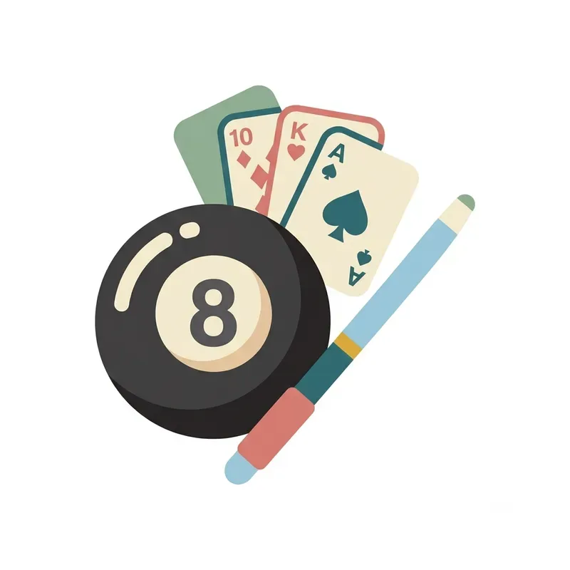 Retro Casino Cocktail Clipart Packs