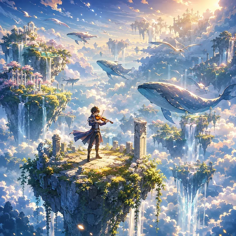 Dreamlike Anime Illustrations