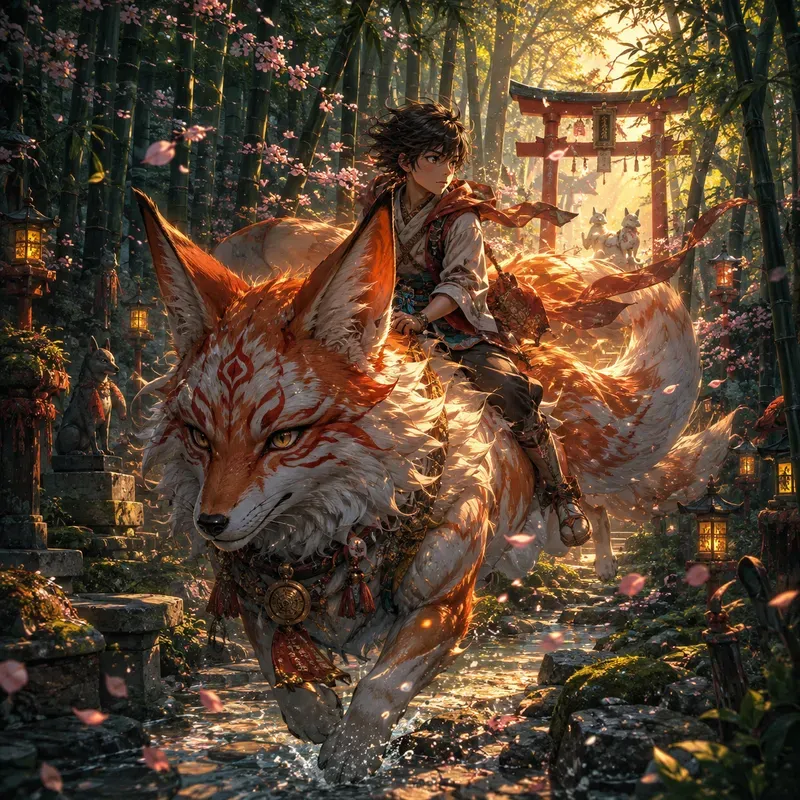 Dreamlike Anime Illustrations