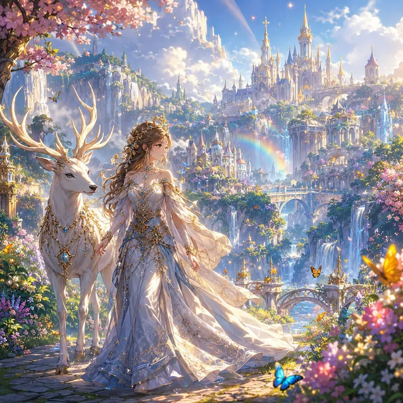Dreamlike Anime Illustrations