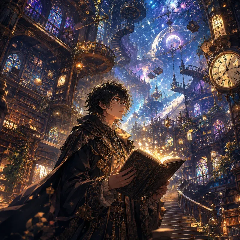 Dreamlike Anime Illustrations