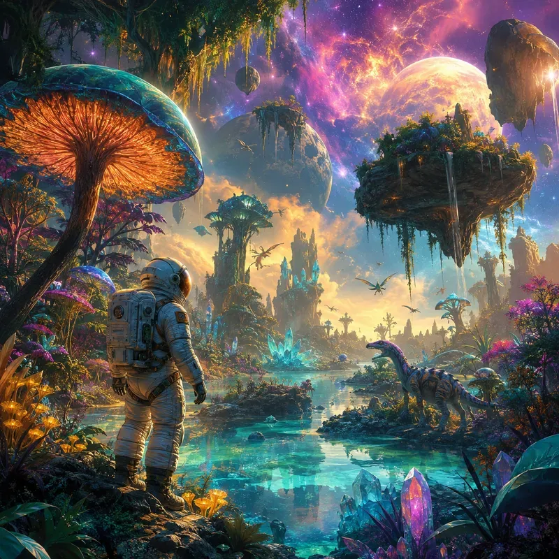 Dreamlike Anime Illustrations