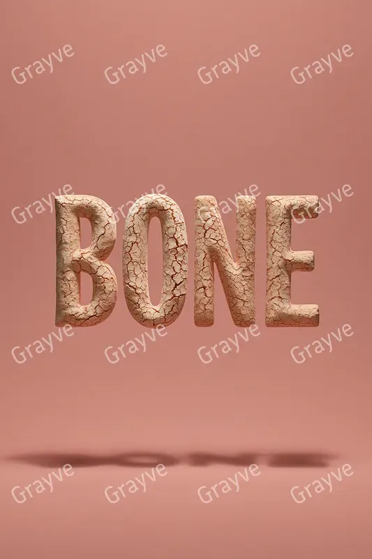 Sculptural Material Typographies