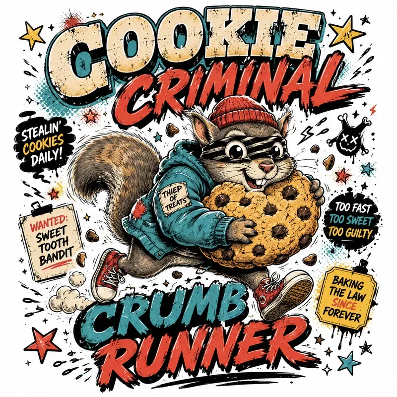 Vintage Snack Bandit Tshirts