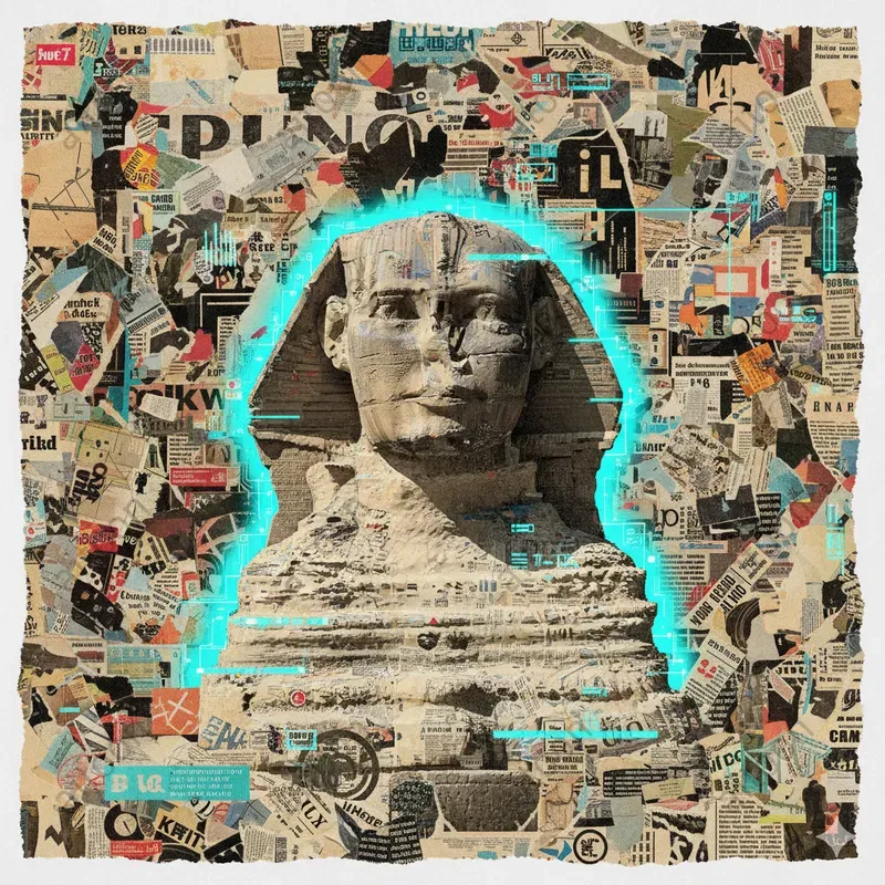 The Great Statues Reimagined In Newsprint