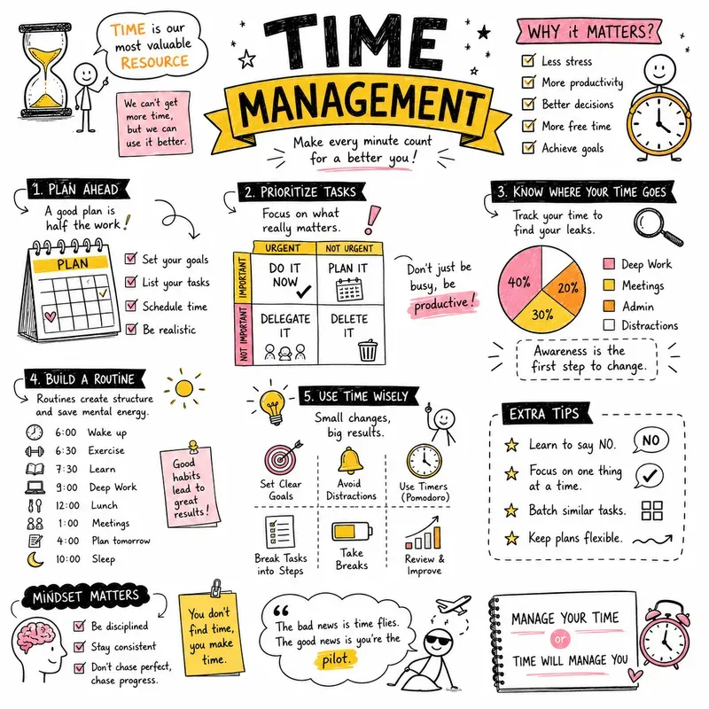 Handdrawn Sketchnote Infographics