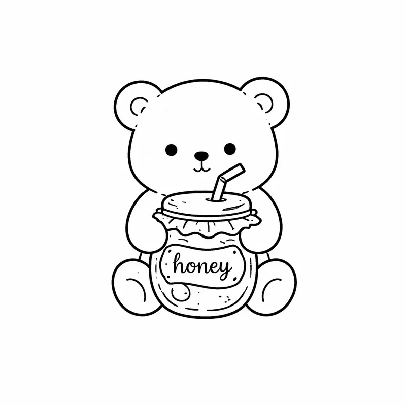 Minimalist Hand Drawn Line Sketch Art