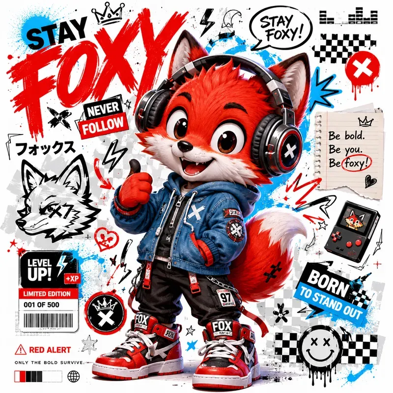 Urban Mascot Street Posters
